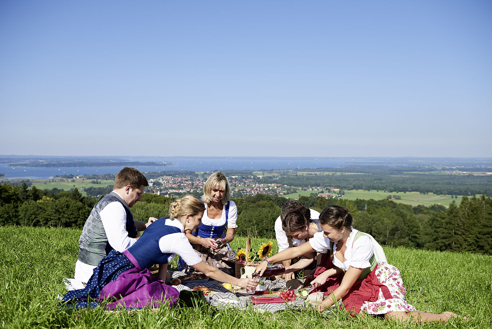 Picknick mit Ausblick