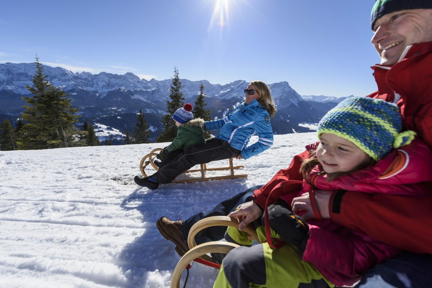 Bild zu Lichtblicke am Fuß der Zugspitze