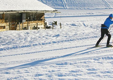 Winter Loipen Oberbayern