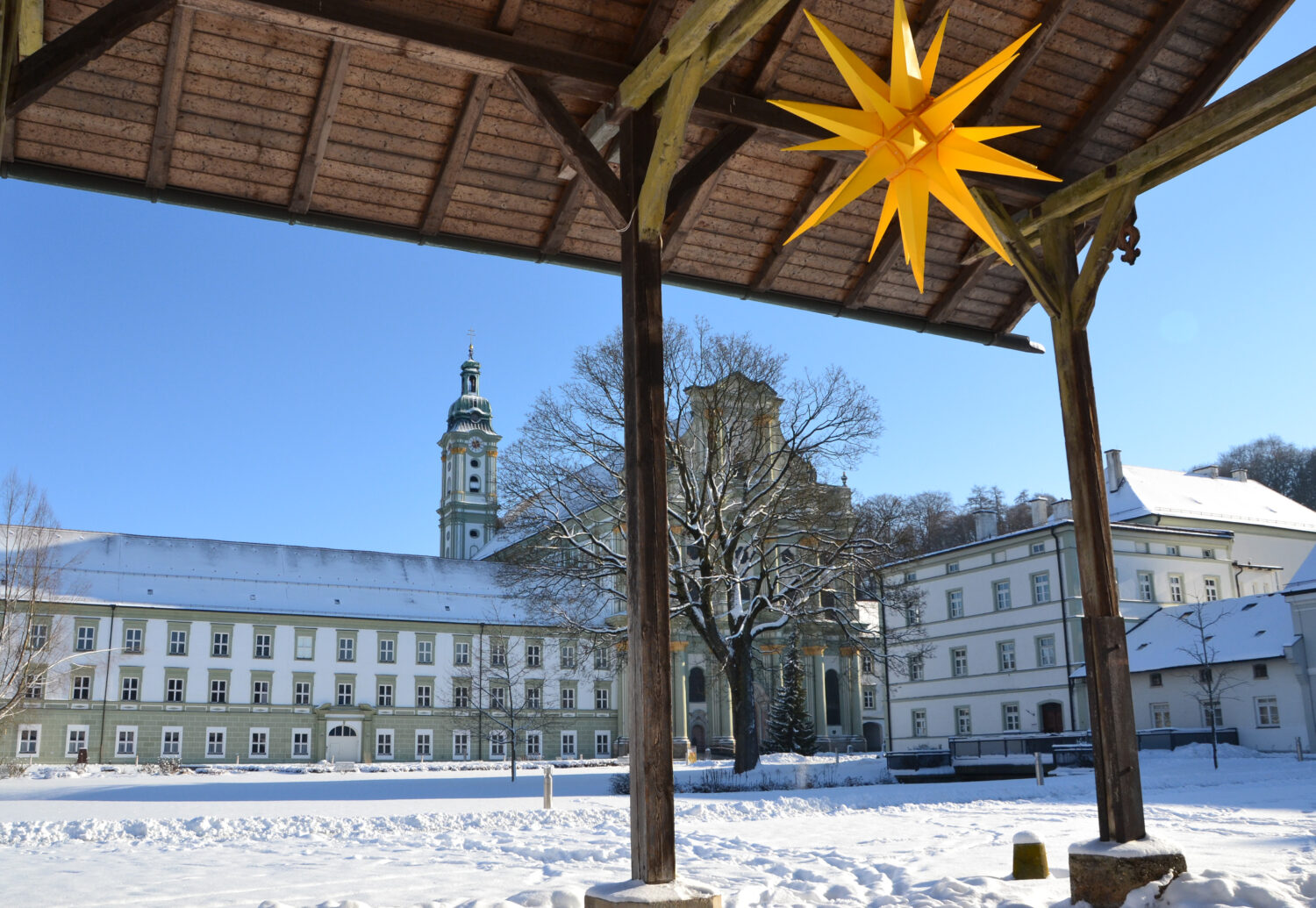 Picture to Real winter in Fürstenfeldbruck 