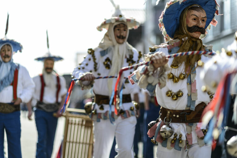 Picture of carnival hustle and bustle in Upper Bavaria