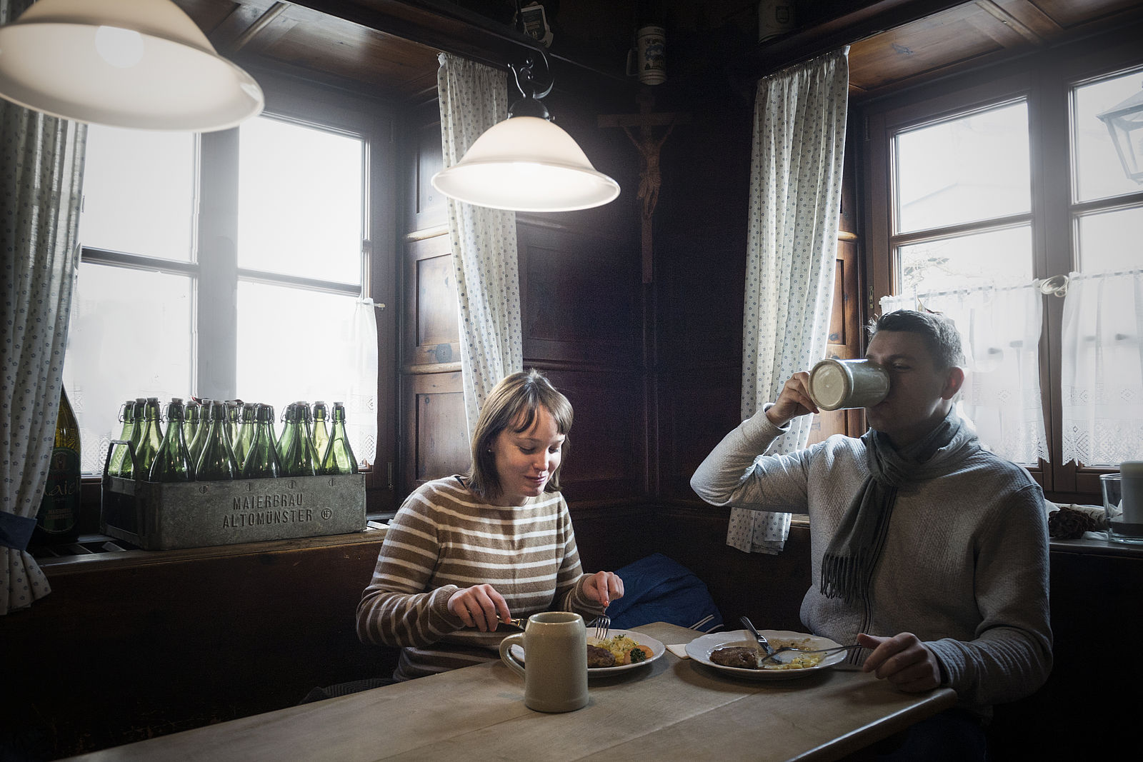 Essen im Wirtshaus Bier & Birgitta