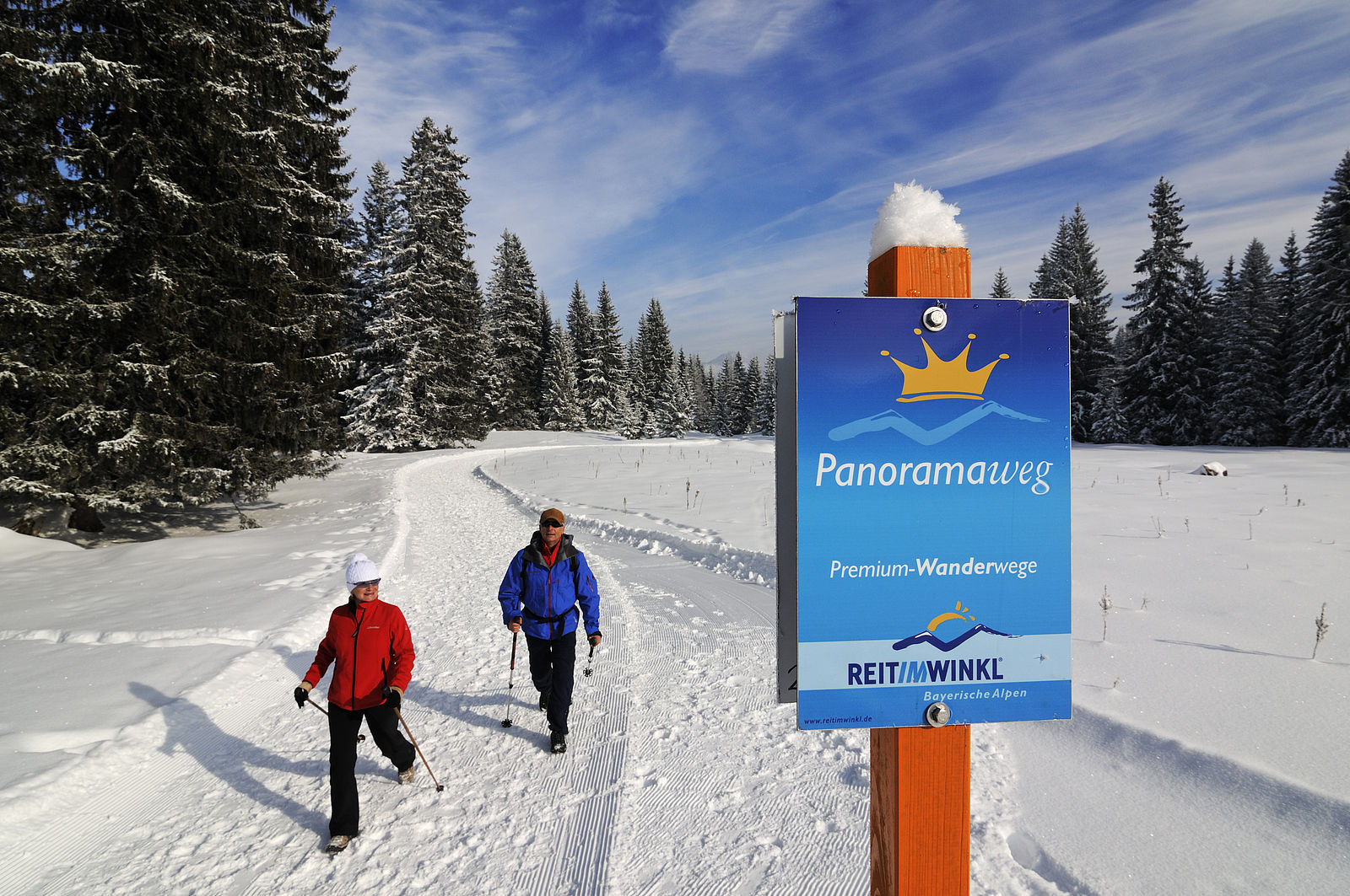 Panoramaweg Winterwandern