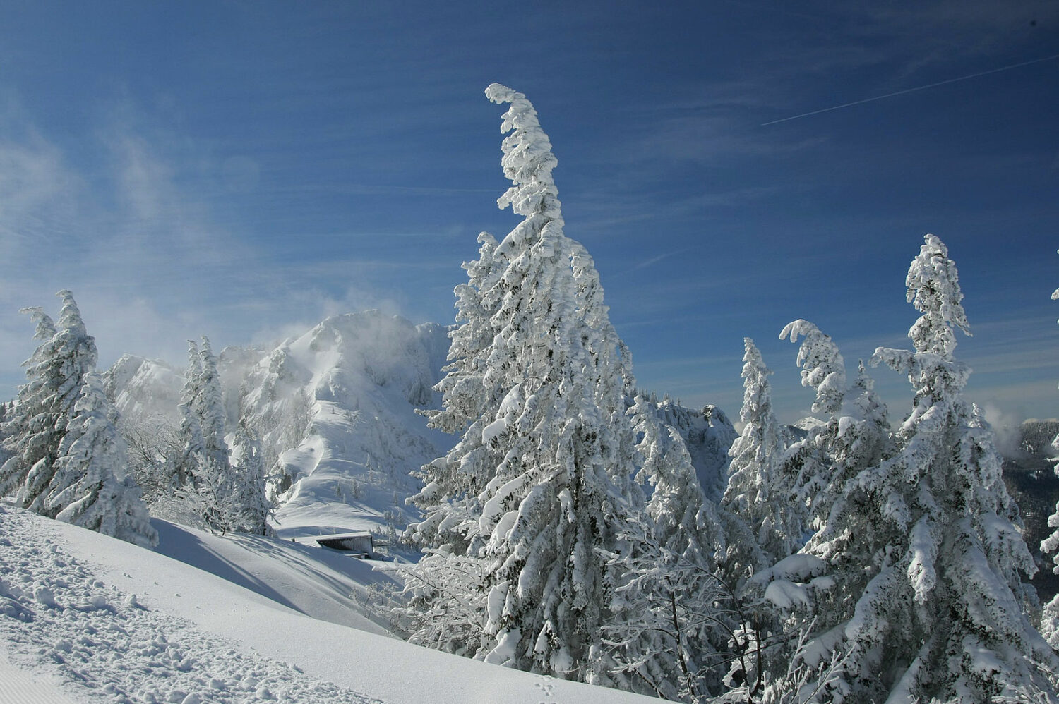 Bild zu Viel Schnee und schöne Aussichten