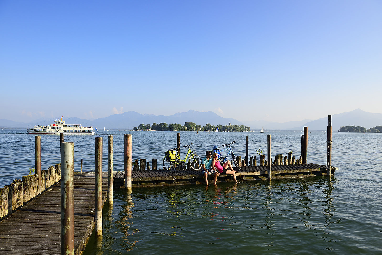 Radpause Chiemsee