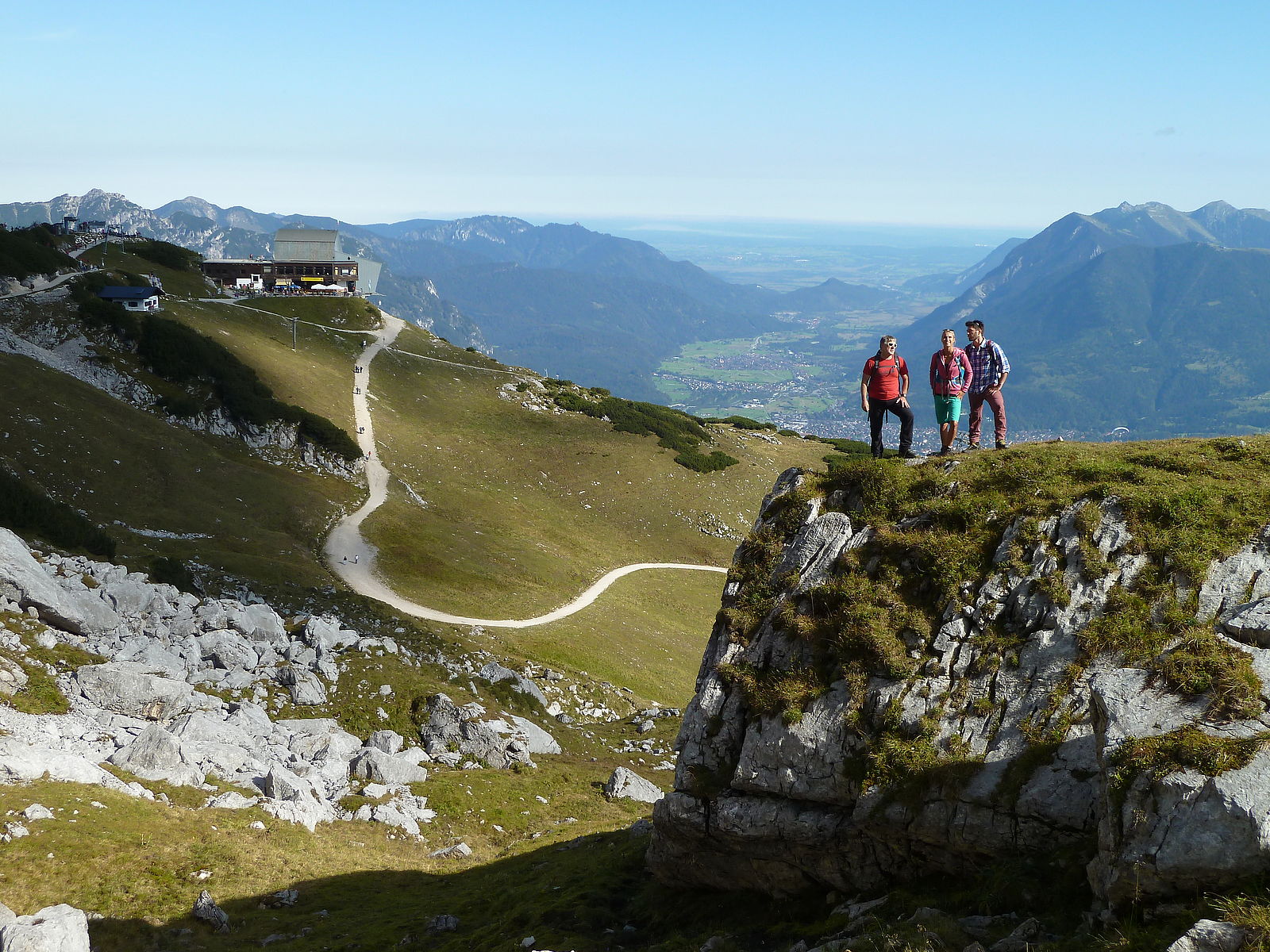 Osterfelderkopf wandern in Oberbayern