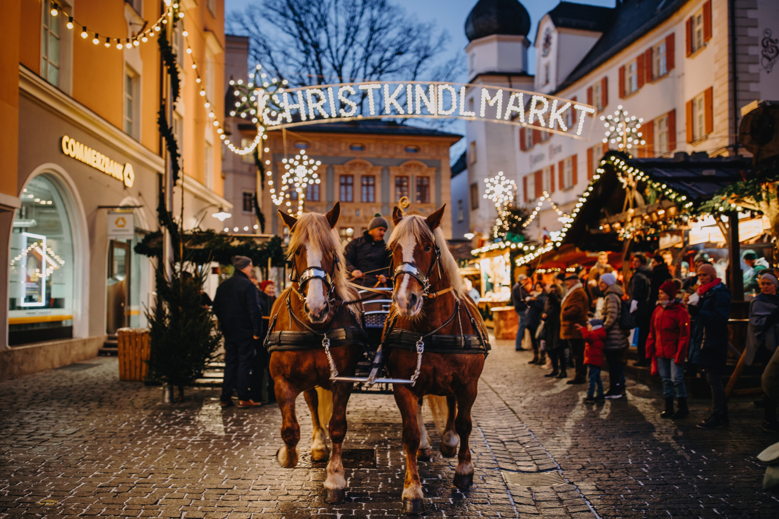 Christkindlmarkt Rosenheim Oberbayern echt Bayern