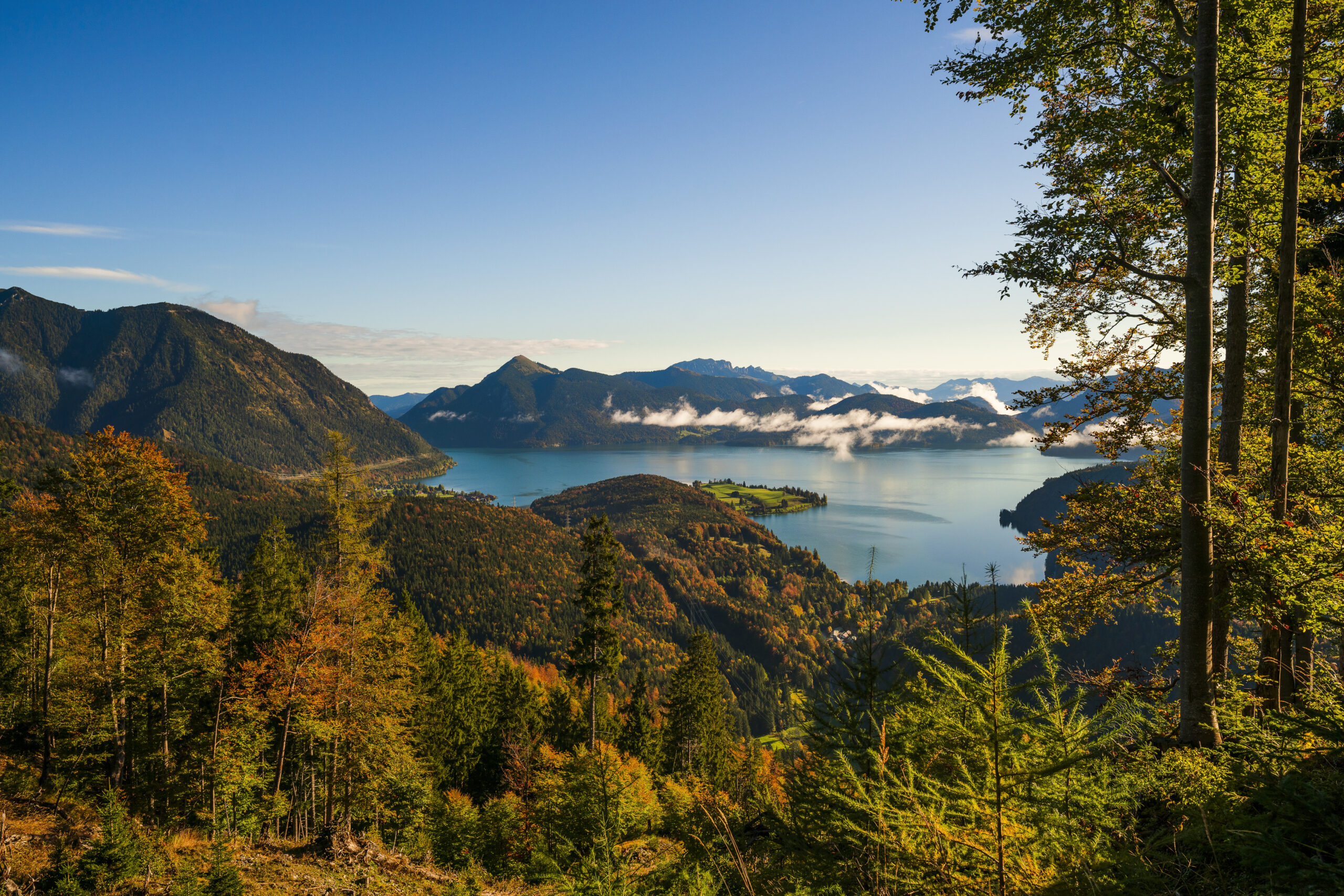 Kochelsee und Walchensee Oberbayern echt Bayern