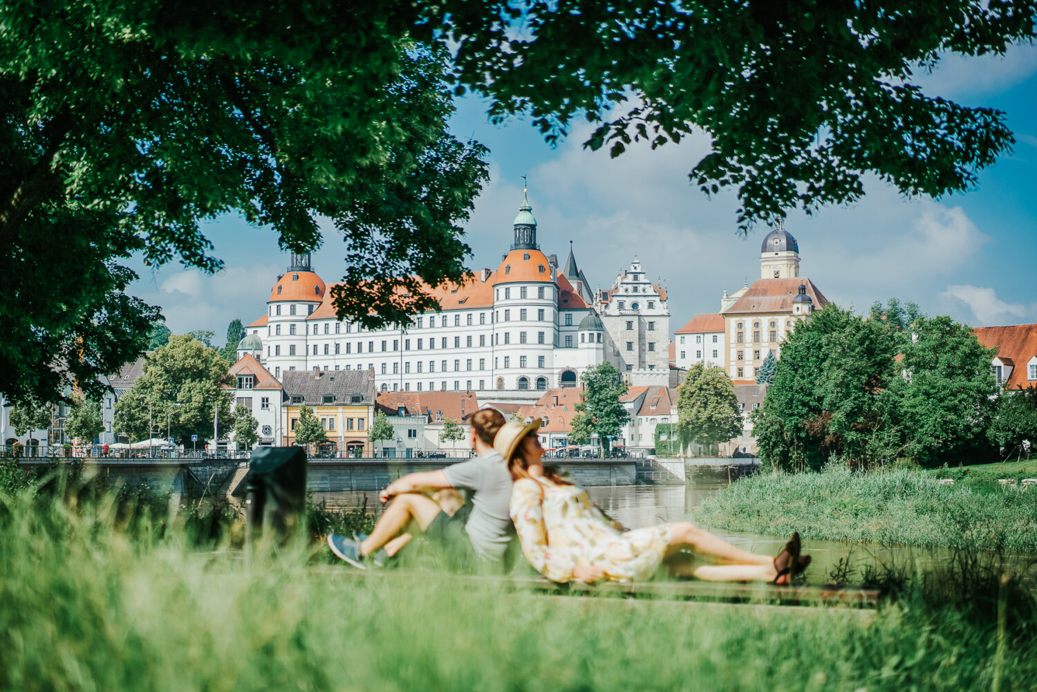 Image for City summer in Neuburg on the Danube