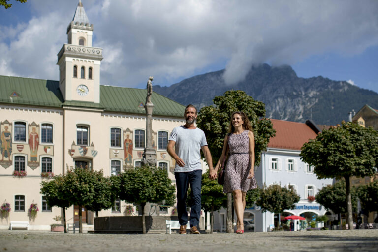 Picture of the city summer in Bad Reichenhall