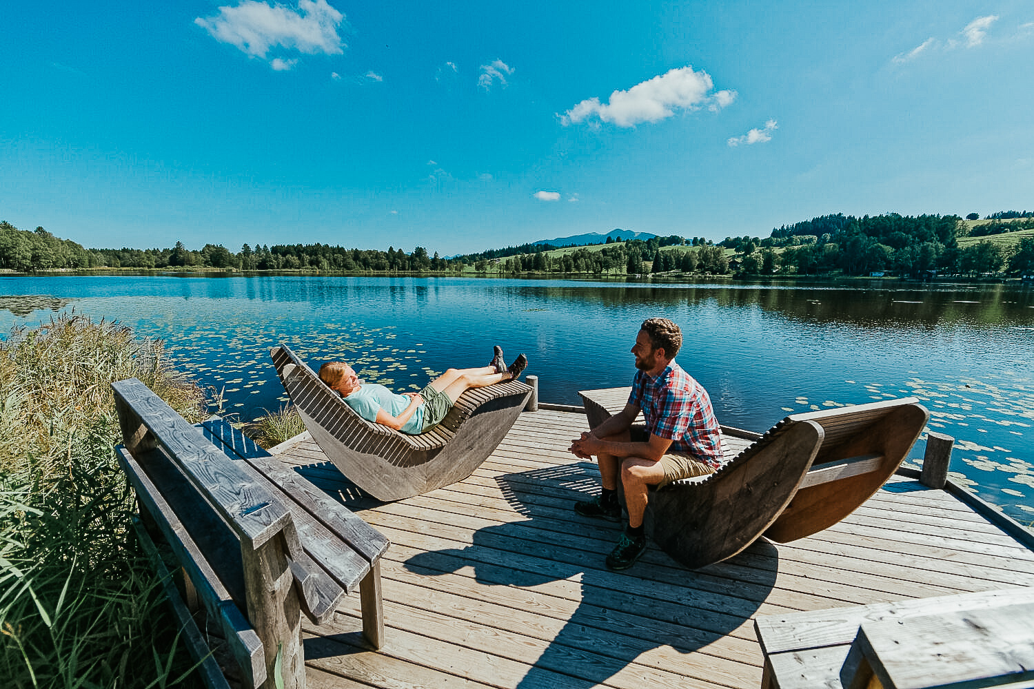 Pause am Soier See