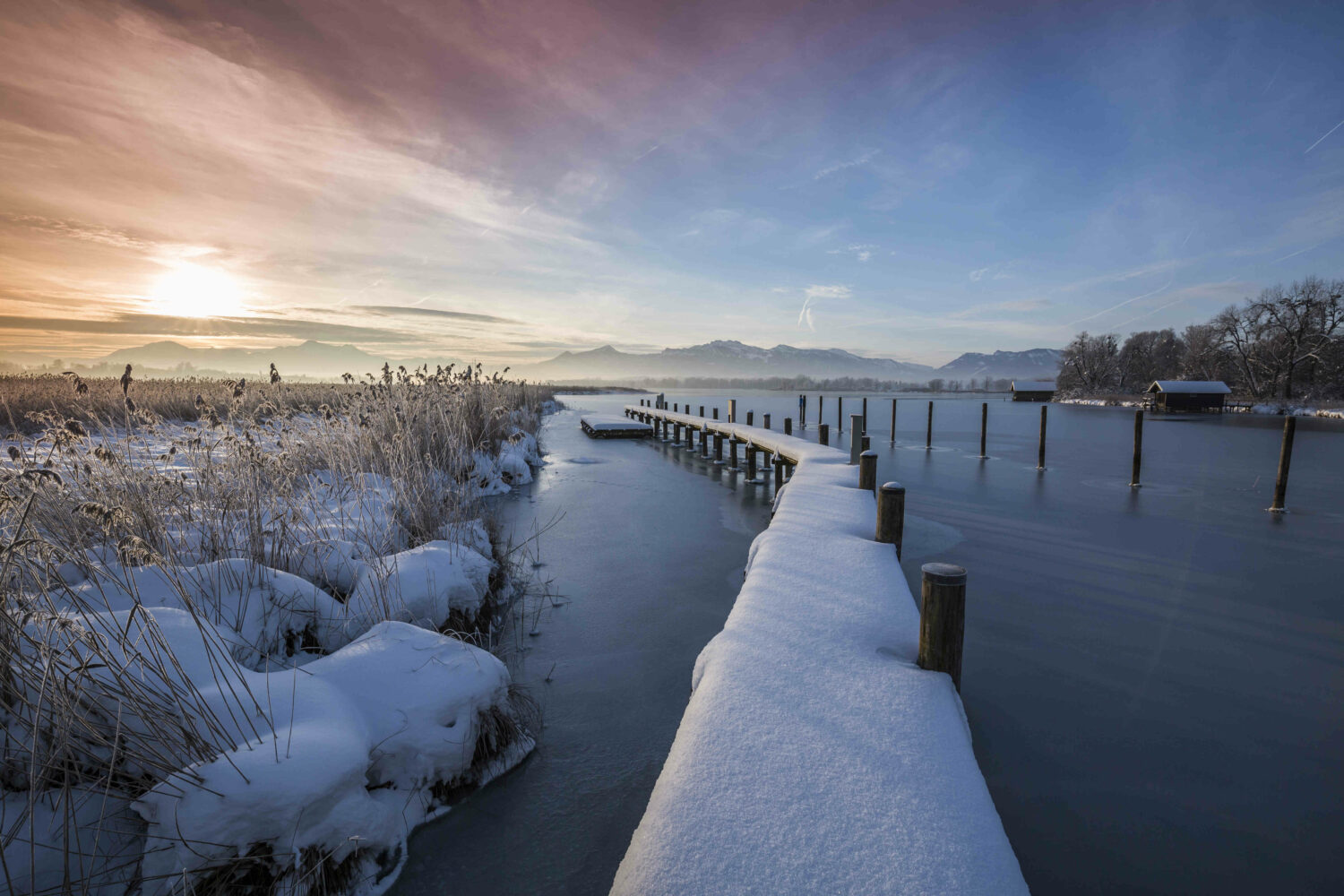 Picture to Real winter in Chiemgau 