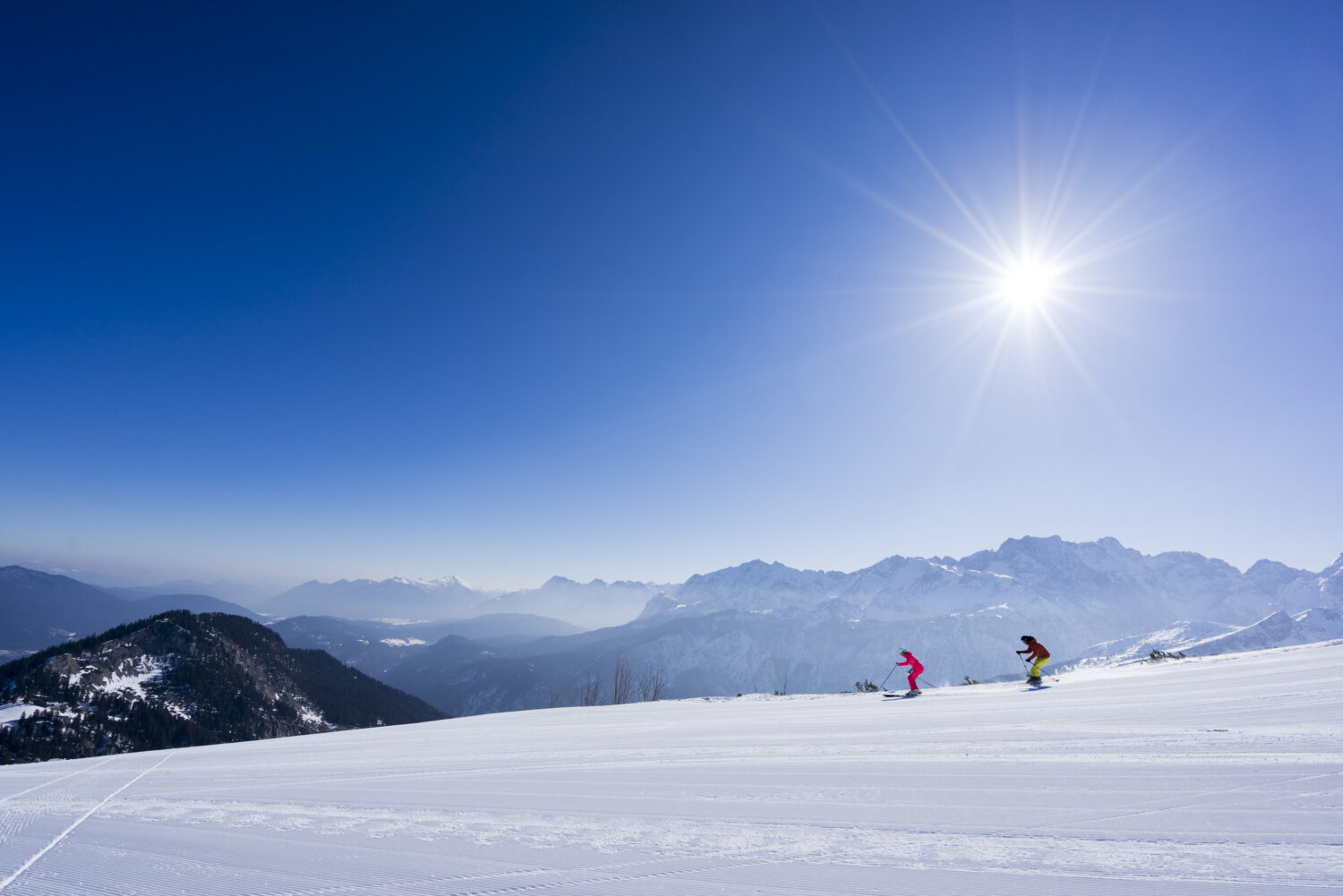 Bild zu Echtes Skifahren in Oberbayern 