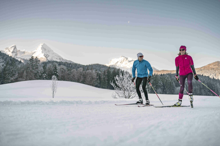 Picture of cross-country skiing in Upper Bavaria 