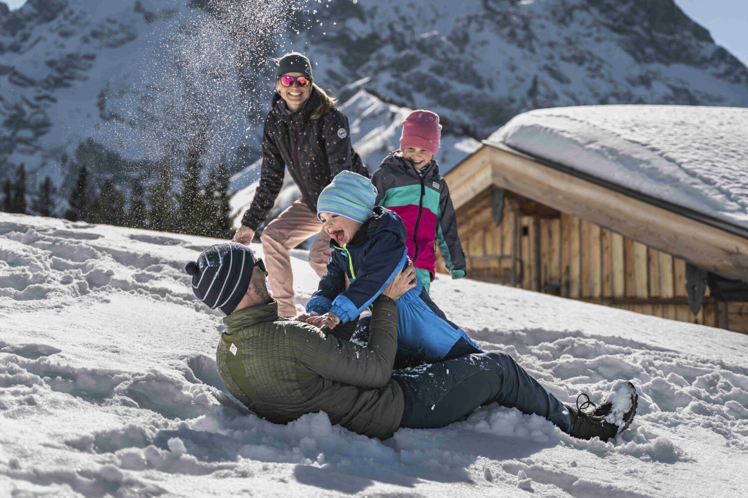 Winterspaß für die ganze Familie.