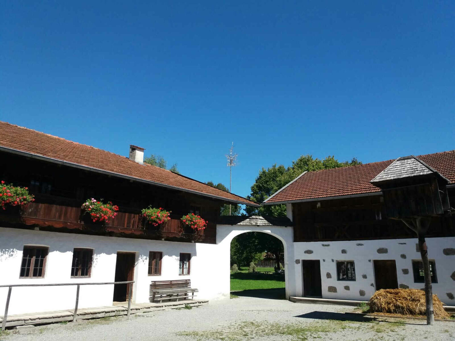 Experience history: At the Amerang Farmhouse Museum.