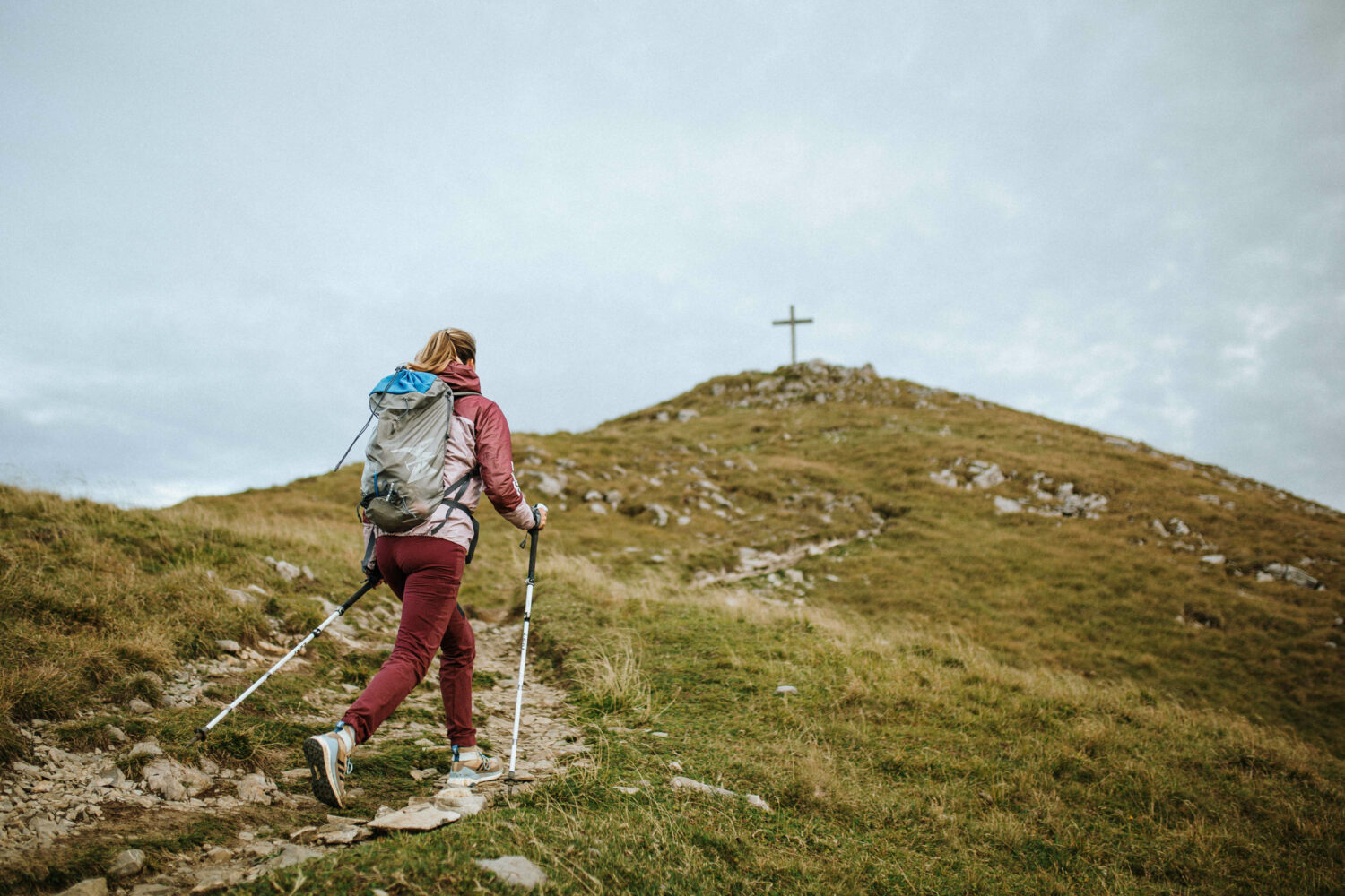 Endspurt zur Ziegspitze.