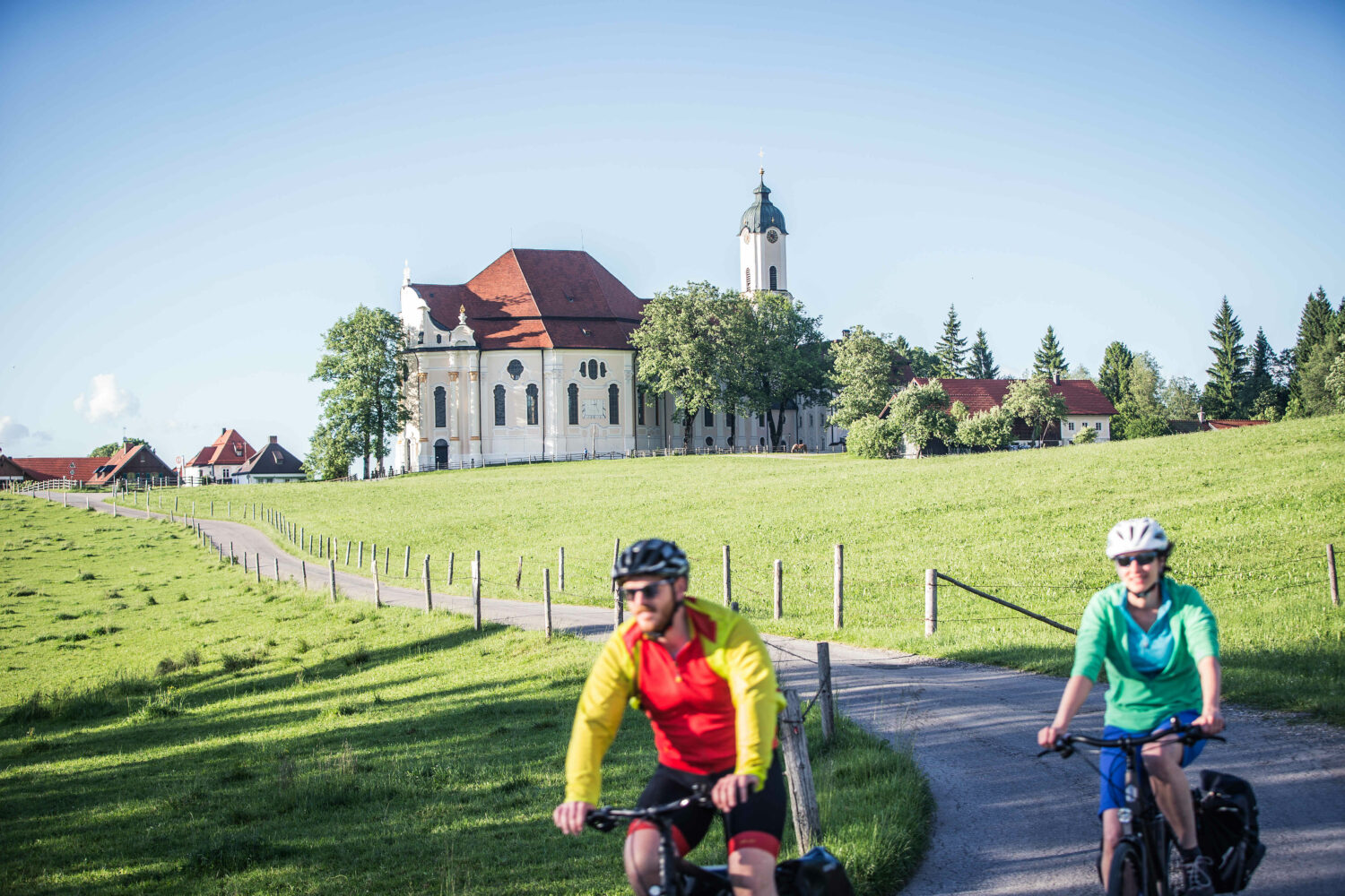 Bild zu Radpilgern durch Pfaffenwinkel und Zugspitz Region 